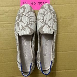 Rothy’s Petal Grey Loafers 10.5